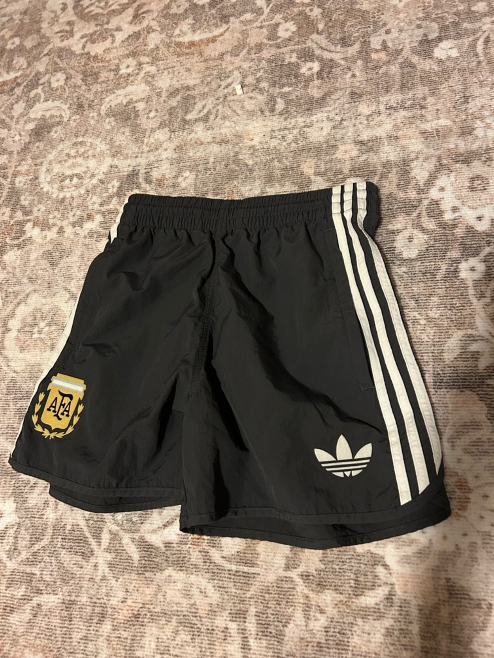 Rare adidas AFA Argentina football shorts
